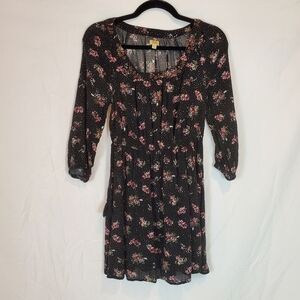 TRUE Craft ¾ sleeve floral dress XS